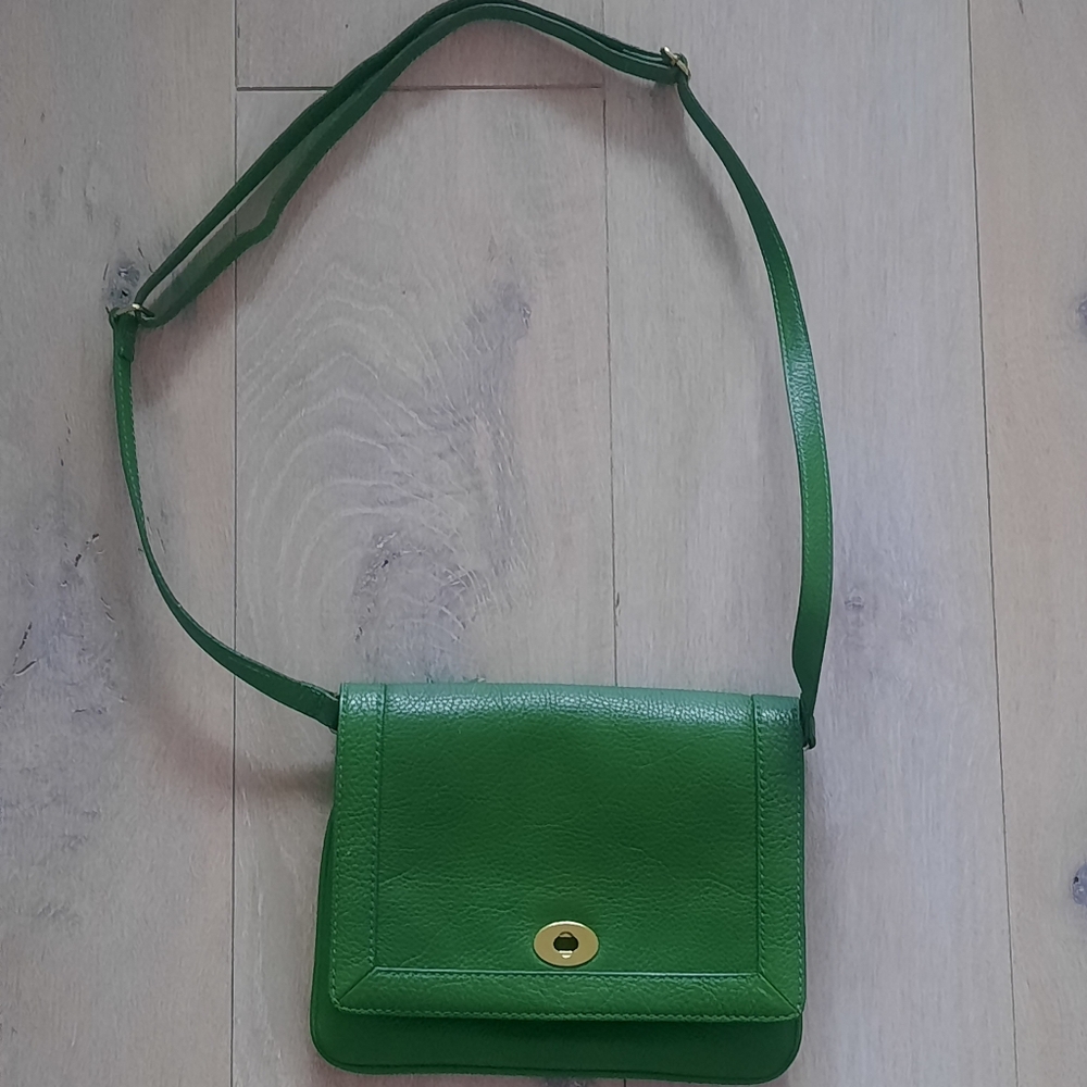 J. Crew Tillary Leather crossbody bag